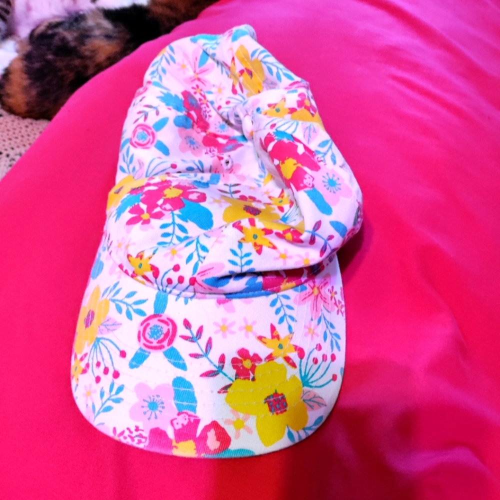 A flower hat
